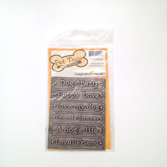 Pet Tags Metal Stickers