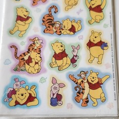 Winnie The Pooh Stickers Hallmark Vintage Disney Pooh Bear Tigger 4 Sheets