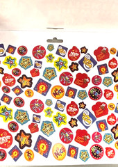 Jumbo Reward Sticker Book, pack of 24 BAZIC , new