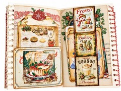 Handmade One-of-a-Kind Christmas Junk Journal | Vintage Altered Book |…