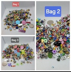 Scrapbook 900+ Embellishments Sequins Animals Sports Seasons Stars