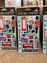 Lot of 8 STICKOPOTAMUS PAPER HOUSE STICKERS ALL NEW TRAVEL THEME LONDON ROME
