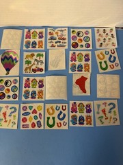 Sandy Lion Stickers Lot Of 20 Monsters,Angels,Animals,gemstones,transportation