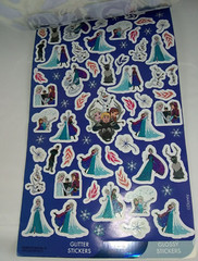 Disney Elsa Frozen 150 Stickers Kids Puffy Glitter Foil Glossy Sticker Book 3+