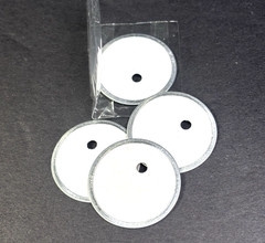 Lot Of Craft & Scrapbooking Supplies: Small Stencils Tags Embellishments Misc