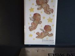 Vintage Stickers Hallmark Mary Hamilton Angels Sticker Pack VTG NIP RARE