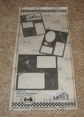 Stamping Station Clear Sticker Sheet ~ Snow Skiing.