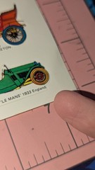 Vintage Stickers Antique Automobiles Merrimack 1979 Hong Kong 1 Sheet READ