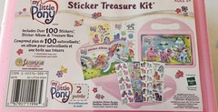 Vtg Sandylion Sticker Treasure Kit NIP My Little Pony 2003 Album Stickers Hasbro