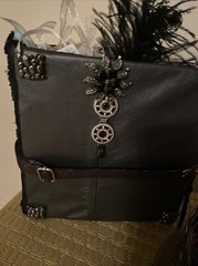 Large Junk Journal / Art Journal With Some Metal And Bling