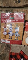 Crafts Mixed Lot Of Christmas Crafting Items, Kits Fun For Kids