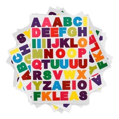 10 Sheet Colorful Letter Stickers Alphabet Stickers Small Letter Stickers