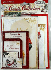 Stamperia Christmas Cards Romantic Victorian Deer Tags Cards Junk Journal Crafts
