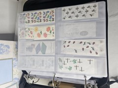 HUGE Creative Memories Binder, Sleeves, Stickers, & Paper Lot Binder #2