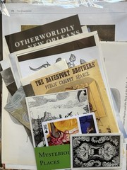 Dark Mysterious Creepy Odd Gothic Bundle 50+ pieces Junk Journal Lot