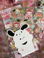 Kawaii Sakura Stationery Sticker Craft Kit Vinyl Scrapbook Animals Huge Lot