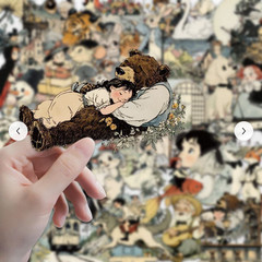 25 PIECES FAIRY TALE STORY WORLD STICKERS SCRAPBOOK JUNK JOURNAL PHONE #16