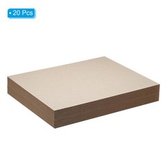Patikil 12.5X10X0.1 Chipboard Sheets 20Pcs 100Pt Thick Book Board Binders Board