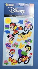 Sandylion Disney Mickey and Friends Skating and Biking stickers 2 sheets