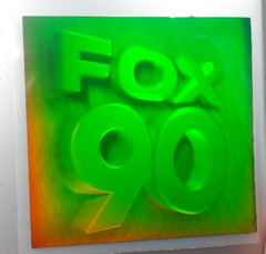 VTG Polaroid 3-D 90’s Holograms Prototypes – FOX 90 5X5″