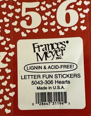 HEART LETTER FUN Stickers •Frances Meyer•Words• Alphabet •Upper-Case•Valentine’s