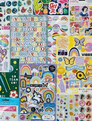 5999+ STICKER Gift Set All Themes Seasons Kids Teens Girls Boys Teachers Books +