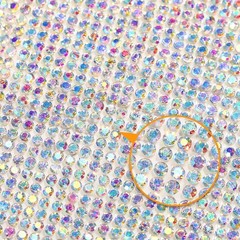 60750 Piece Rhinestone Sheets 59×7.87 Inch- Sparkle Bling for Home & Car Crafts