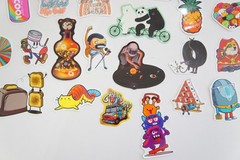 Lot of Girly Girl Diva Stickers Scrapbook Embellishments Pop Culture Art