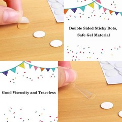 Versatile 10mm Double-Sided Putty Stickers – Waterproof Adhesive for Crafts