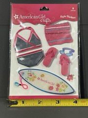 American Girl Crafts EK Success Style Swimming Theme Bikini Flip Flops Towel