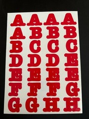 Creative Memories ABC/123 Stickers Alphabet Number Scrapbooking Craft Letters