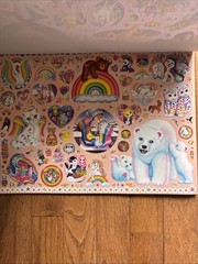 Lisa Frank Giant Sticker Activity Pad Over 2000 Stickers, Play Scenes, Design Pg