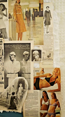 LOT 25 pc Vtg WOMEN/GIRLS FASHION Ephemera Pack Junk Journal Scrapbook Print Ads