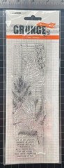 New Studio Light Rubber Stamp GRUNGE COLLECTION BUTTERFLIES free USA ship