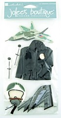 Jolee’s Boutique Sticker Collage Le Grande Edition Air Force Set EK Success