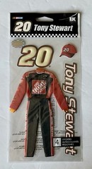 Tony Stewart #20 Racing Nascar Scrapbooking Stickers Lot of 4 Packs Assorted