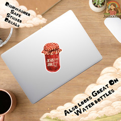 Christian Jesus Sticker, Faith Bible Decal, Inspirational Vinyl Sticker
