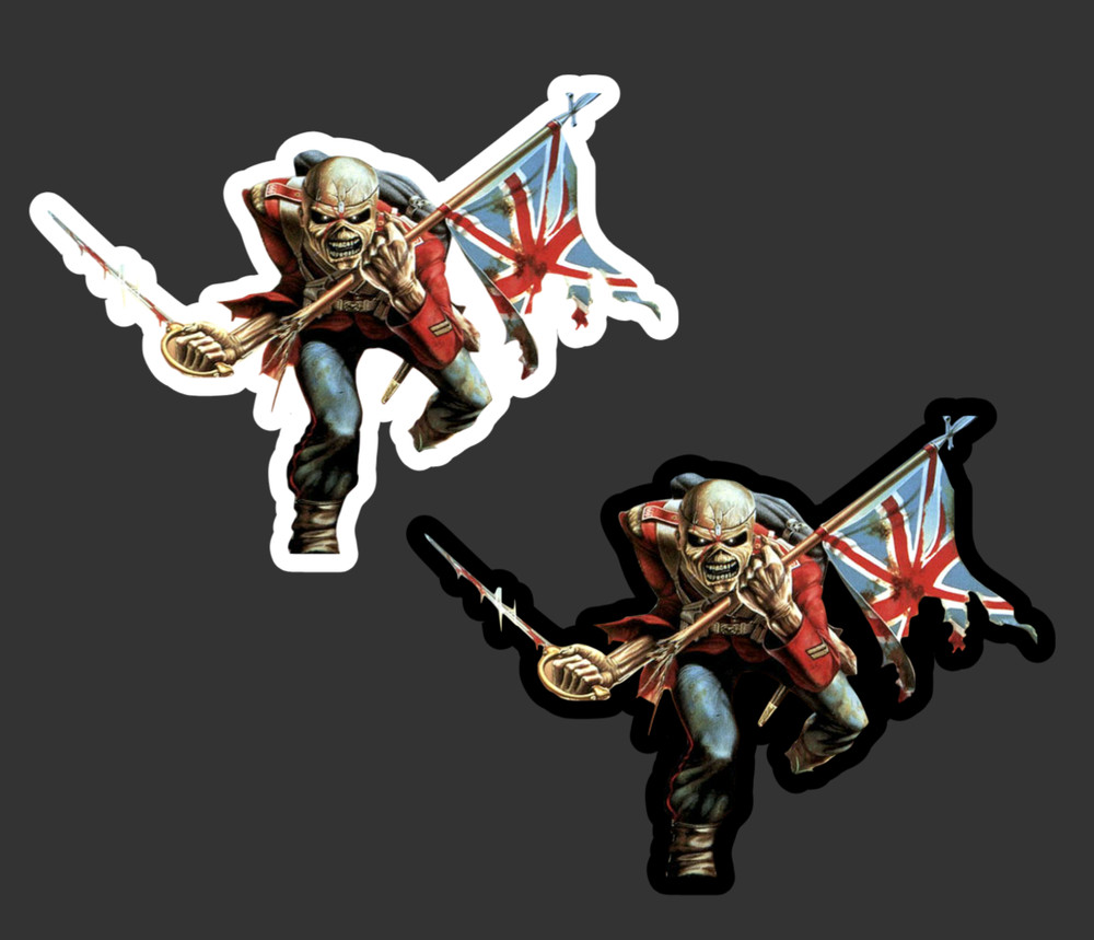 Iron Maiden Eddie Die Cut Sticker Decal