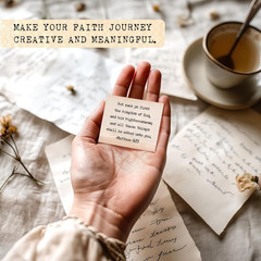 300 PCS Vintage Bible Verse Stickers, Typewriter Style Christian Stickers