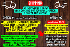 20 INSPIRATIONAL ASSORTED 2″ STICKERS PARTY FAVOR LABELS LIFE QUOTES LOVE HAPPY