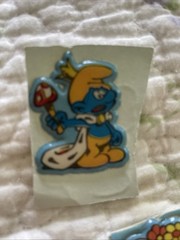 Lot Of Vintage 1980s Puffy Muppets Smurfs Stickers