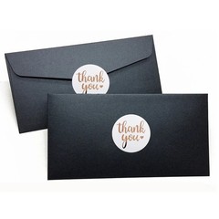 50/100/500 Pcs 1 inch Assorted Floral Thank You Stickers Round Sealing Labels