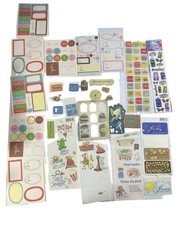 K&Company Miss Elizabeth Scrapbooking Mixed Lot Stickers Brads Metal 3+ POUNDS