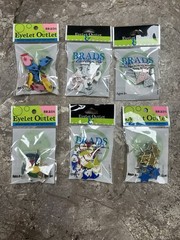 Eyelet Outlet Brads Lot of Christmas NEW 6 packs Card Making Scrapbooking