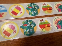 12 Trader Joes Summer Stickers