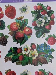 9 Pkgs John Grossman Naturally Gifted Stickers Shells Butterflies Flowers Sealed