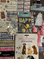 Lot Of 58 Jolee’s Boutique Scrapbooking Stickers Birthday Baby Wedding Animal