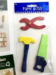 Jolees Boutique Card Connection 3D Sticker LOT Sports Military Kitchen Garden