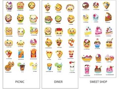 Cepia LLC Puffy Puffs 3D Characters Stickers 10Pk