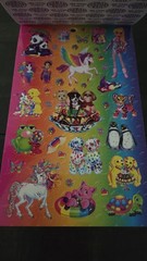 Lisa Frank Over 400 Stickers! 5 Sticker Sheets NEW